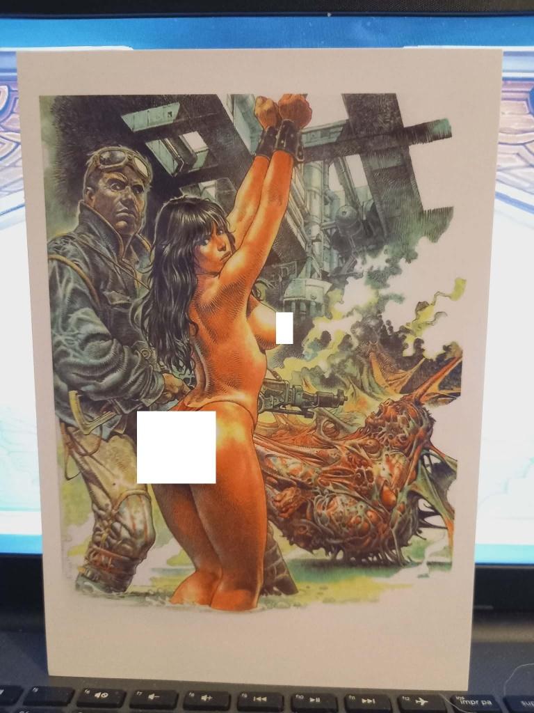 7x erotische druuna prenten 20 euro weg is weg, Meerdere stripboeken, Ophalen of Verzenden, Nieuw