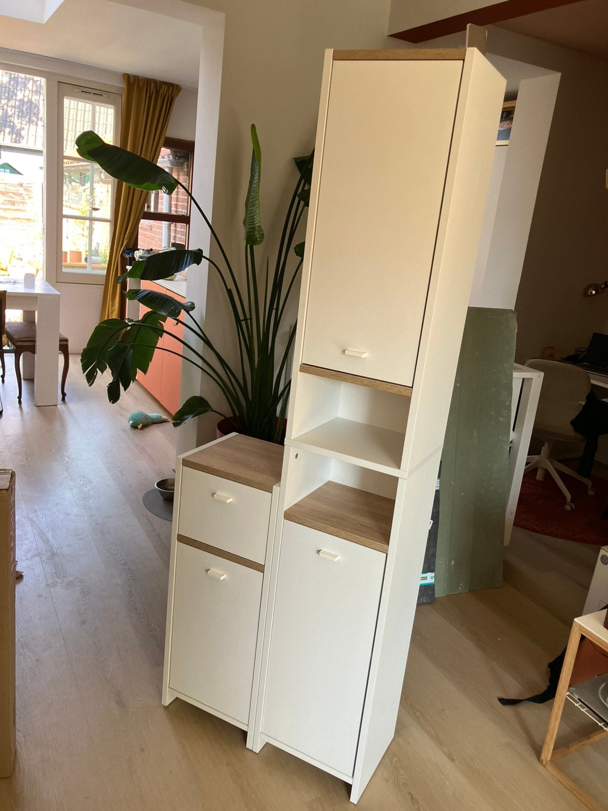Badkamerkast, Ophalen, (Half)hoge kast, Minder dan 50 cm, Zo goed als nieuw