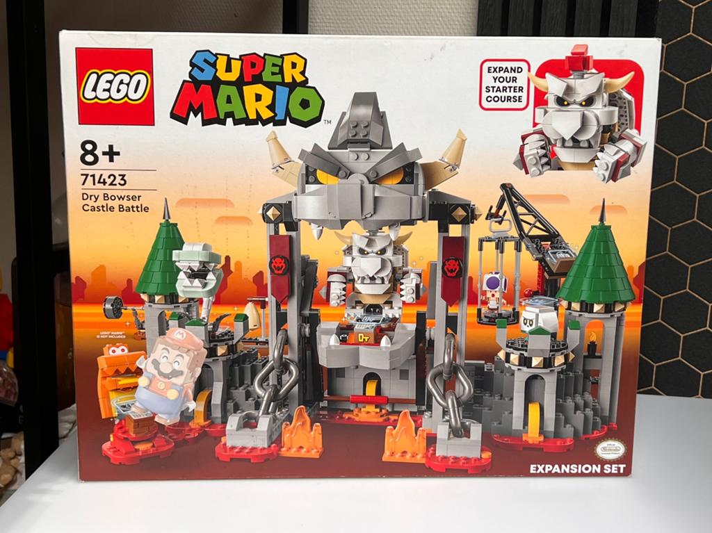 LEGO Super Mario 71423 — Dry Bowser Castle Battle, Ophalen, Nieuw