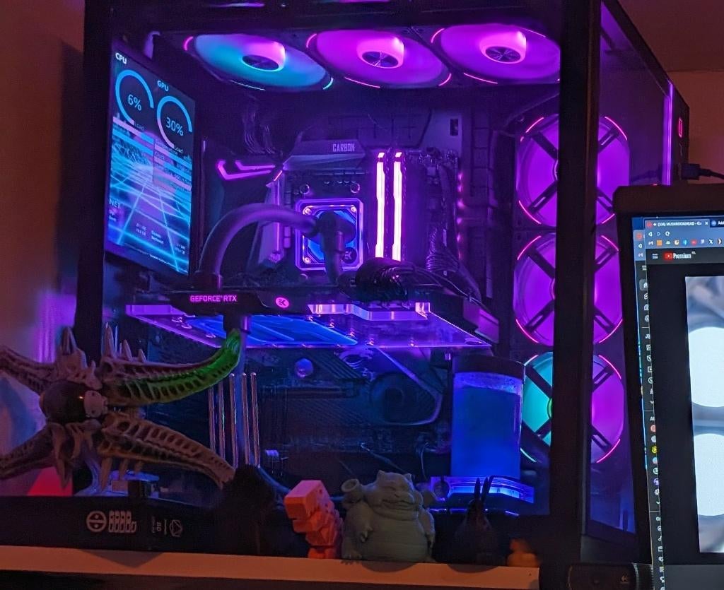 complete pc met waterkoeling (AMD 5950, 32GB ram, 3080TI), Ophalen, 32 GB, Zelf gebouwde pc, Virtual Reality