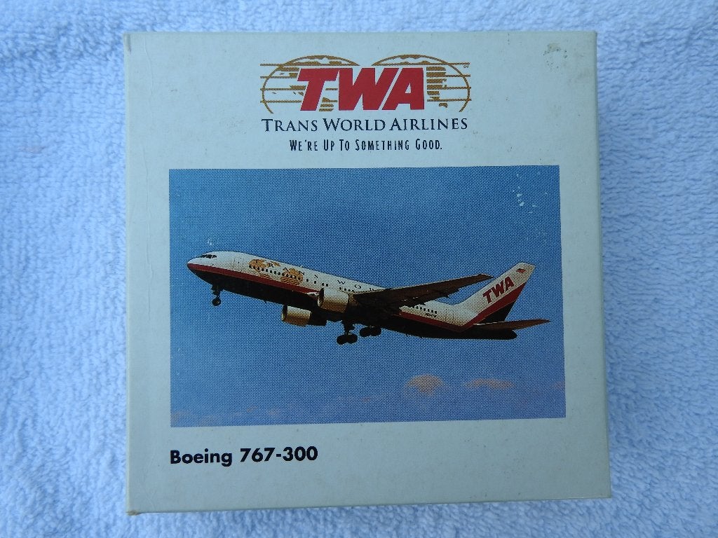 TWA Trans World Airlines B767-300 1:500, Ophalen of Verzenden, Nieuw, Schaalmodel