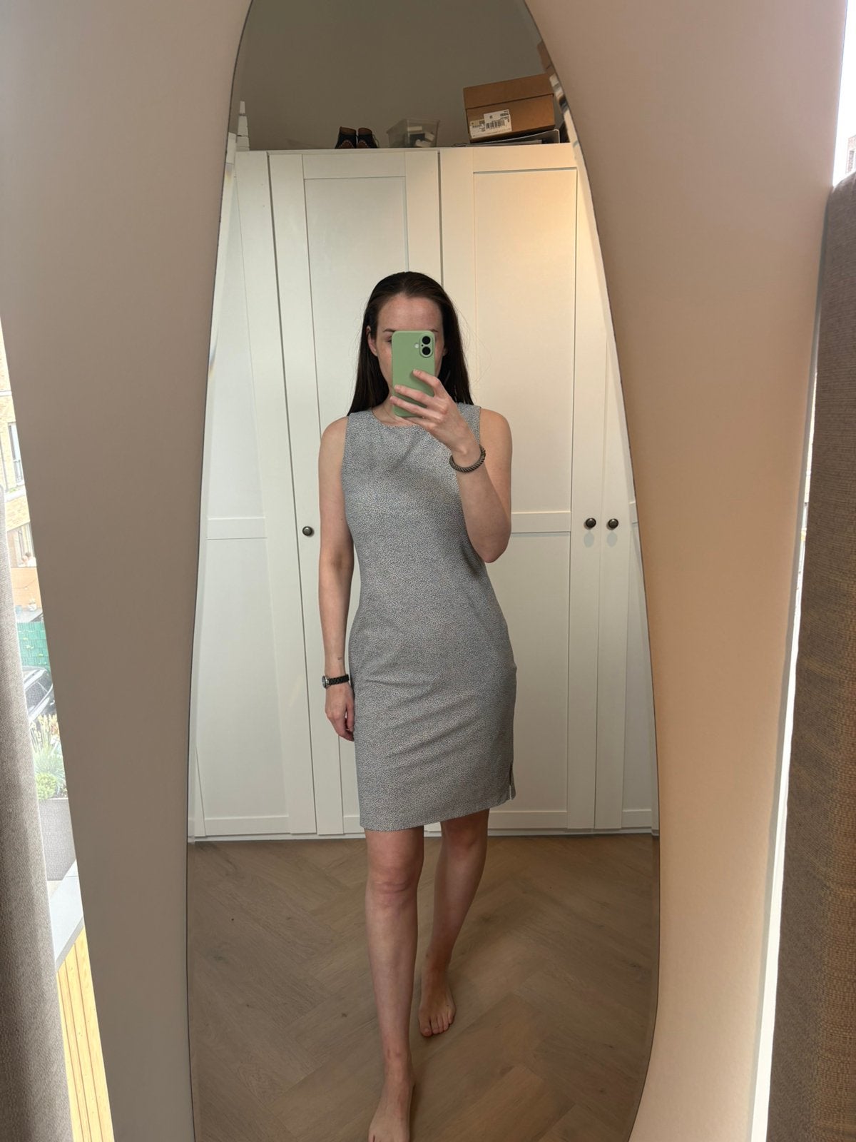La Dress mouwloze jurk, Kleding | Dames, Jurken, Ophalen of Verzenden, Zo goed als nieuw, Knielengte, Maat 36 (S)