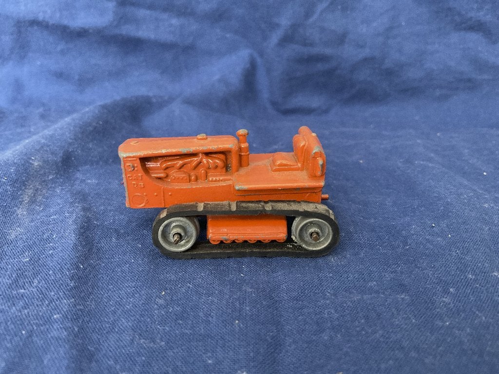 Budgie Toys Crawler Tractor, Caterpillar D8, Cat D8, Ophalen of Verzenden, Gebruikt, Tractor of Landbouw