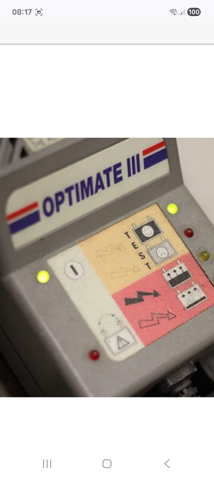 optimate 3, Ophalen, Gebruikt