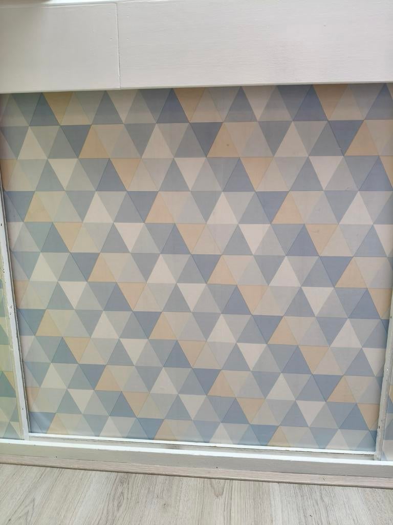 1x rol Esta home behang blauw, wit, beige geografisch, Ophalen of Verzenden
