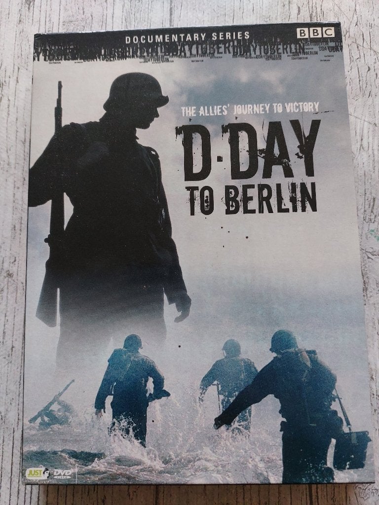 D-Day to Berlin dvd 2e wereldoorlog, Vanaf 12 jaar, Ophalen, Zo goed als nieuw, Oorlog of Misdaad