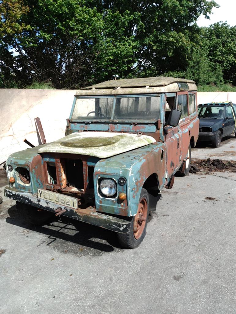 Tropendak Landrover series 3 109. Ruiten mogen ook weg, Ophalen of Verzenden