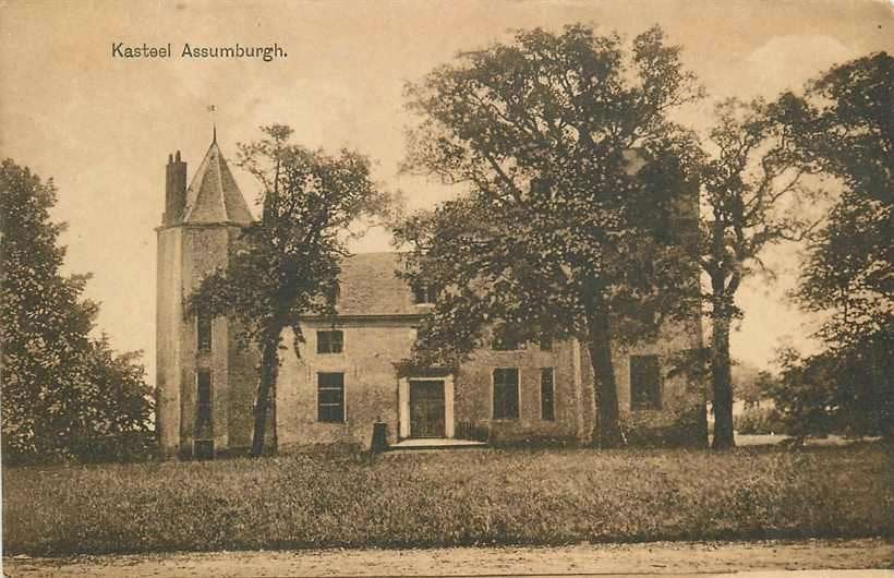 377-434-011 Heemskerk Kasteel Assumburgh, Verzenden, Voor 1920, Noord-Holland