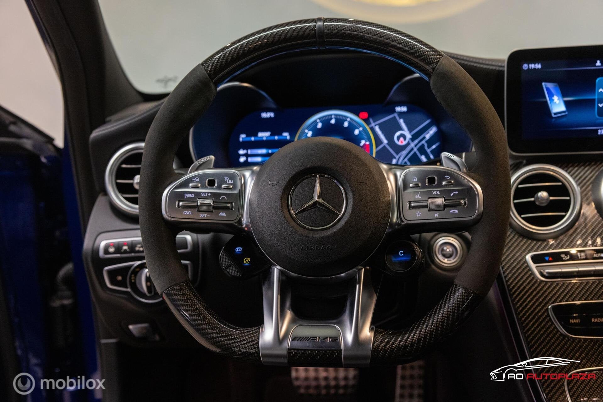 Mercedes C-klasse AMG 63 S Facelift Keramisch/Panorama/Kuips, Auto's, Mercedes-Benz, Automaat, Achterwielaandrijving, 8 cilinders