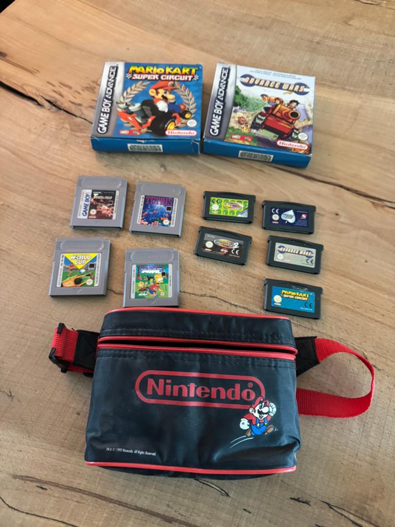 10 Gameboy (Advance) spellen en Advance (gecorrodeerde batt), Spelcomputers en Games, Gebruikt, 1 speler, Ophalen of Verzenden