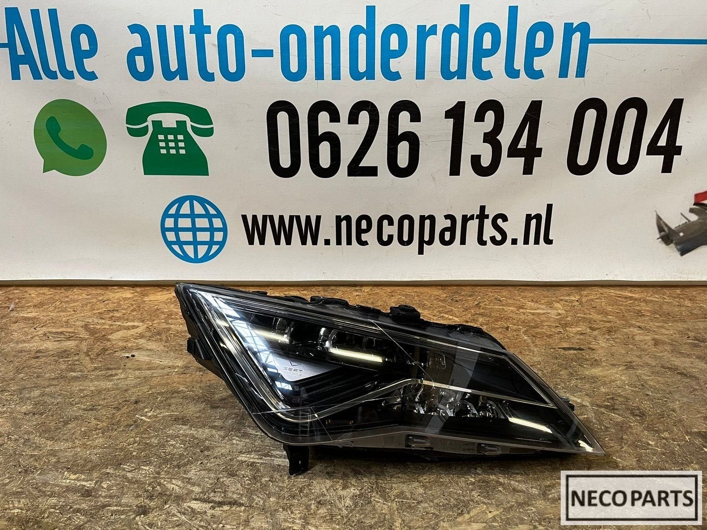 SEAT LEON 5F FACELIFT FULL LED KOPLAMP ALLES LEVERBAAR !!!, Gebruikt, -, -, Ophalen of Verzenden