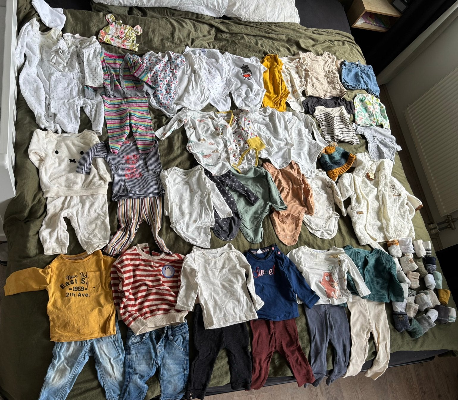 Mooi groot babykledingpakket jongen maat 62-68, Ophalen of Verzenden, Gebruikt, Maat 62