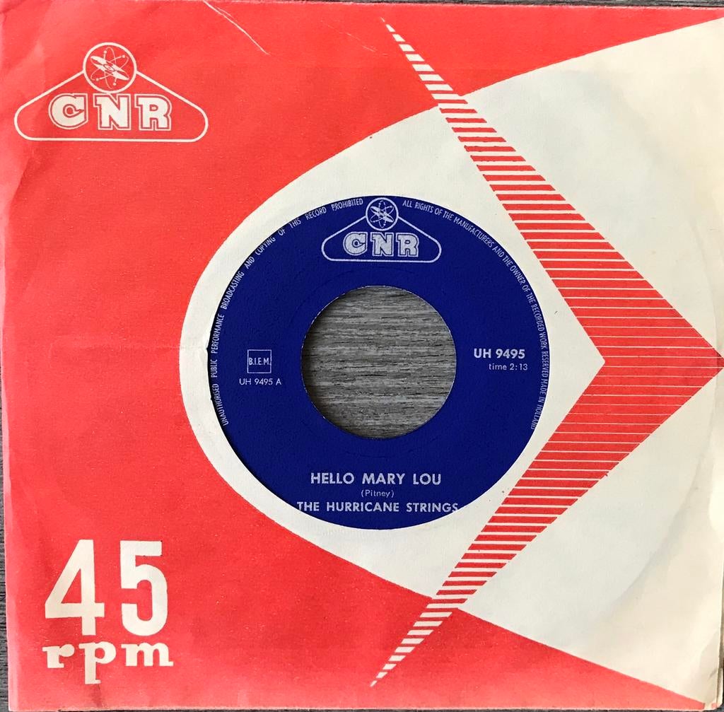 HURRICANE STRINGS(R’dam) - Hurricane rock (NL’61) HEEL MOOI, Verzenden