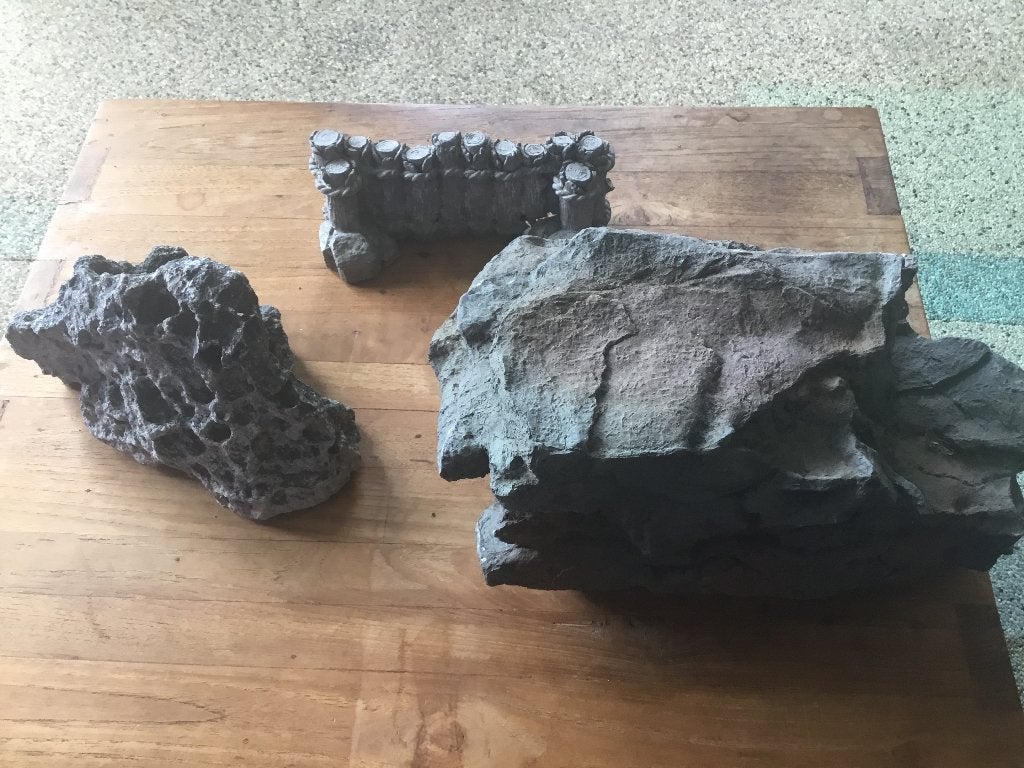 Aquarium decoratie stukken, Ophalen of Verzenden, Gebruikt, Decoratie, Overige merken
