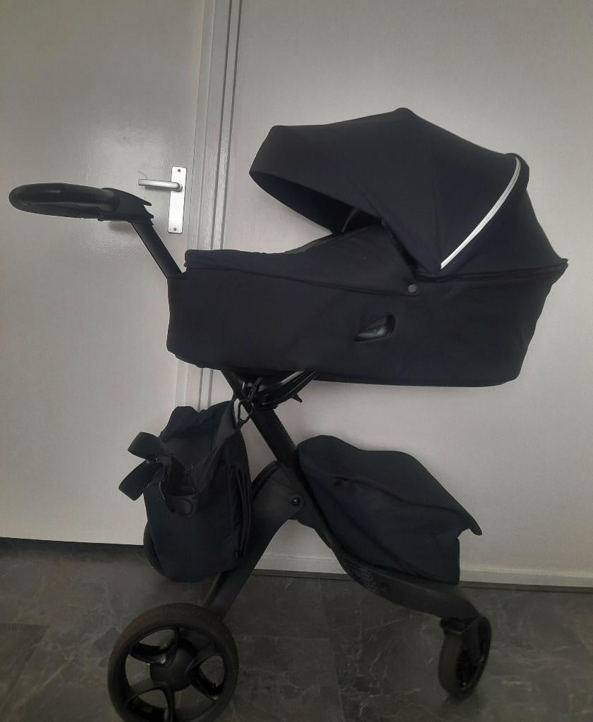 Nieuwstraat Stokke Explory X Kinderwagen, Zo goed als nieuw, Verstelbare duwstang, Ophalen, Kinderwagen