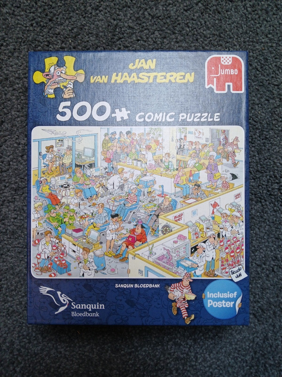 Jan van Haasteren puzzel 500 stukjes, Hobby en Vrije tijd, Denksport en Puzzels, Ophalen