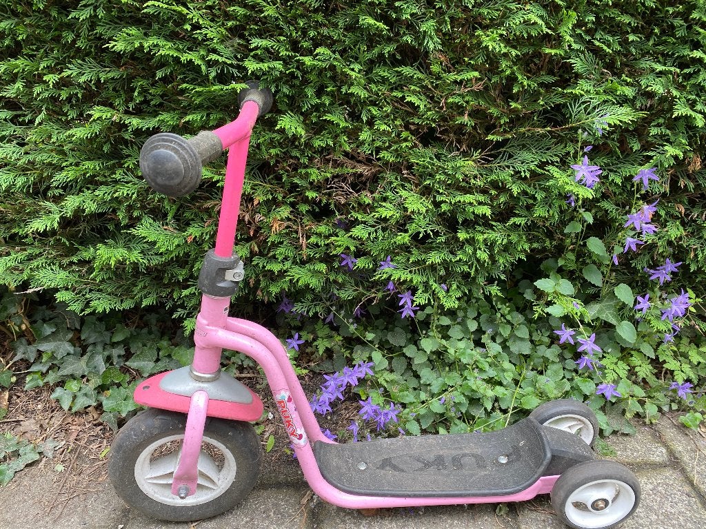 Gebruikte kinderstep step Puky R1 retro roze 2 jaar - 4 jaar, Ophalen, Gebruikt, Gewone step, Puky