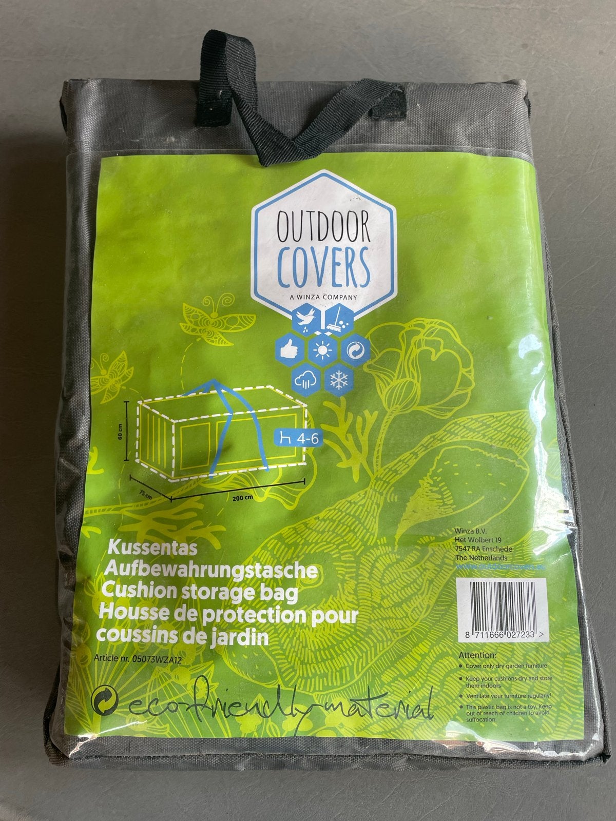 Nieuwe winza Outdoor Covers Kussentas 200x75x60 cm, Ophalen of Verzenden, Nieuw