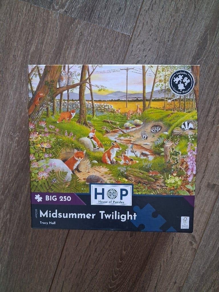 3x HOP puzzel (BIG 250 / XL), Hobby en Vrije tijd, Ophalen of Verzenden, 500 t/m 1500 stukjes, Gebruikt, Legpuzzel