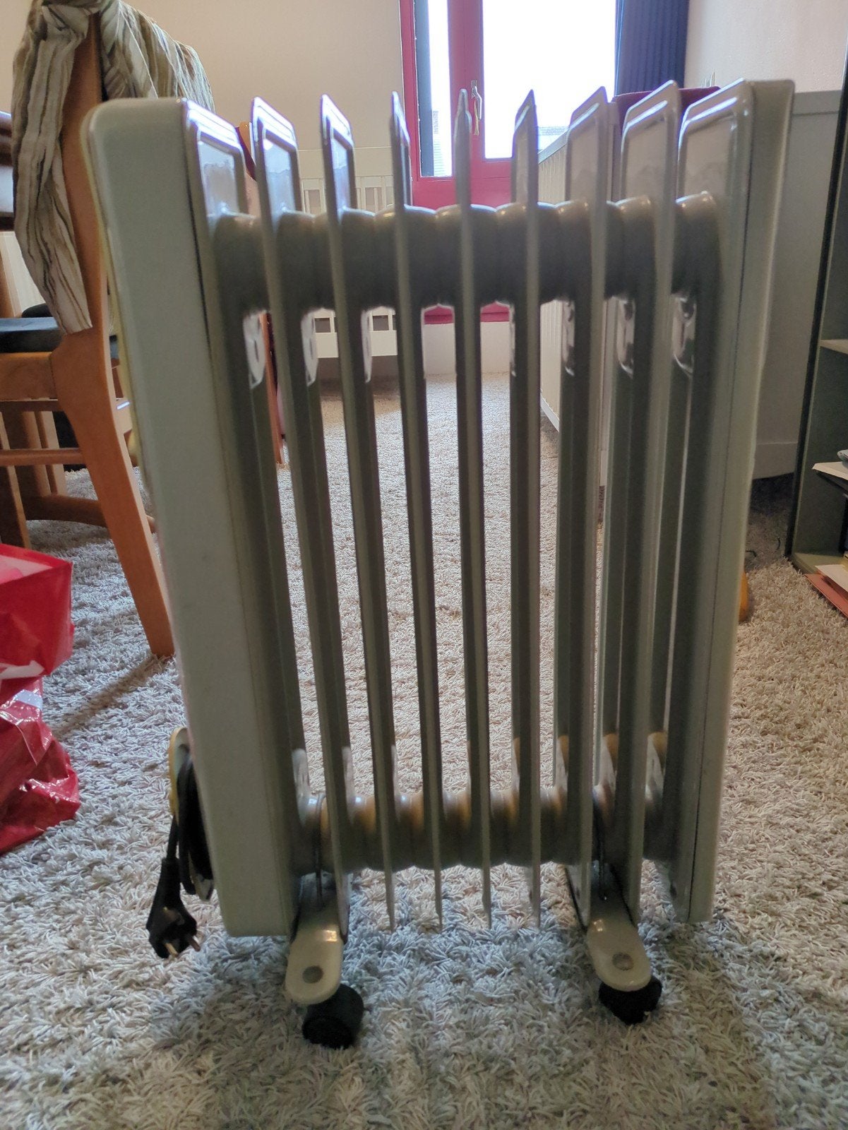 Oliegevulde radiator 2000W - Elektrische kachel, Ophalen, Gebruikt, Radiator, Minder dan 60 cm