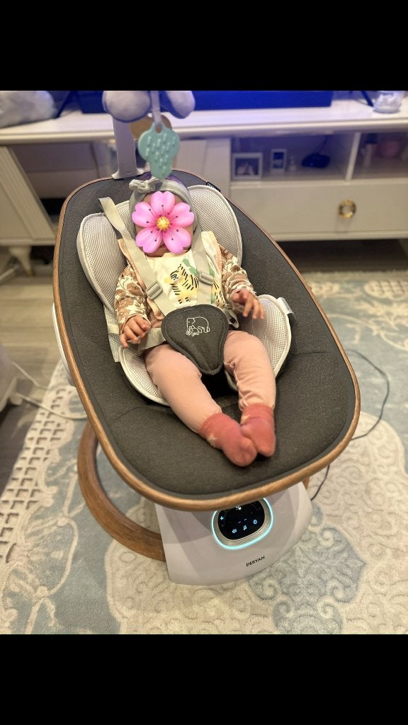 Deryan Rocky Luxe Baby, Wipstoel, Met gordel(s) of riempje(s), Zo goed als nieuw, Ophalen