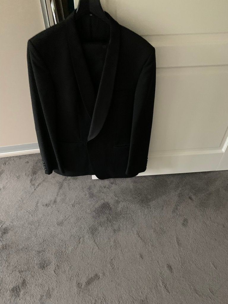 smoking maat 54, Kleding | Heren, Ophalen of Verzenden, Zo goed als nieuw, Maat 52/54 (L), Zwart
