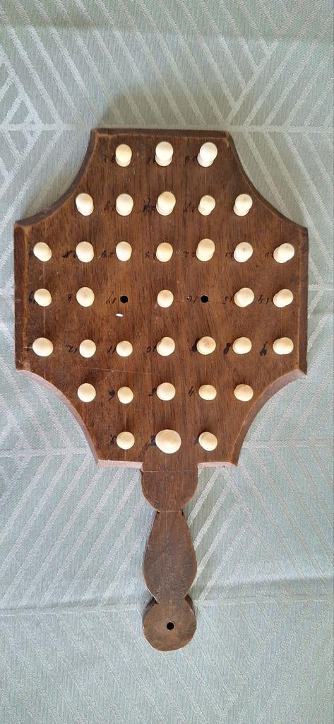 Vintage Solitaire spel  hout, Ophalen