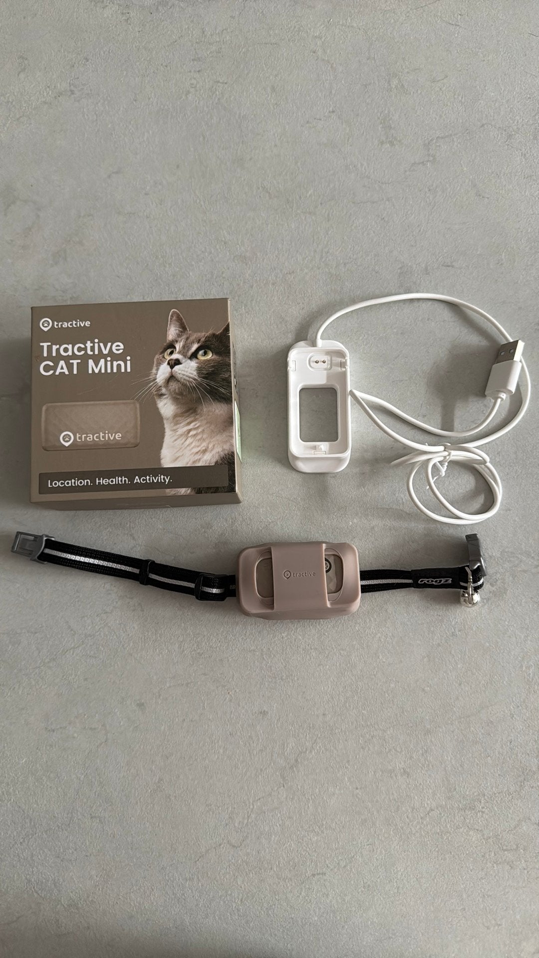 Tractive Cat mini - kattentracker, Dieren en Toebehoren, Ophalen of Verzenden, Zo goed als nieuw