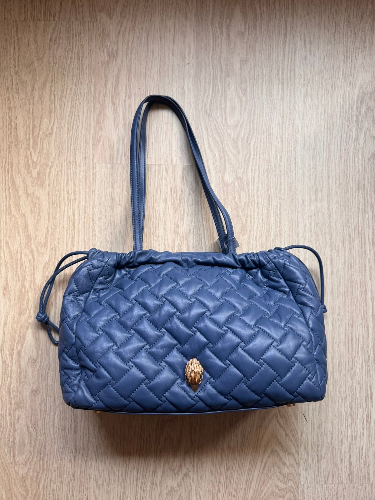 Blauwe kurt geiger tas leer kensington, 40 tot 60 cm, Blauw, Minder dan 35 cm, Ophalen of Verzenden