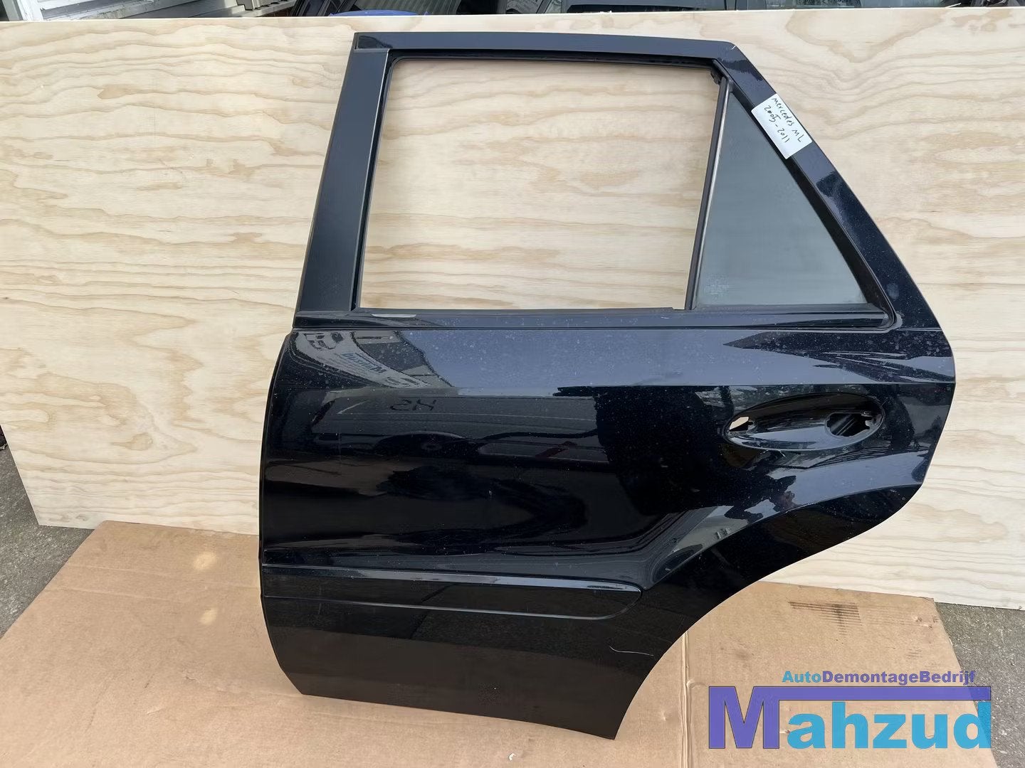 MERCEDES ML 2 W164 Zwart Links achter deur portier 2005-2011, Info@fabrikant.eu, Ophalen of Verzenden, Achter, Fabrikant BV