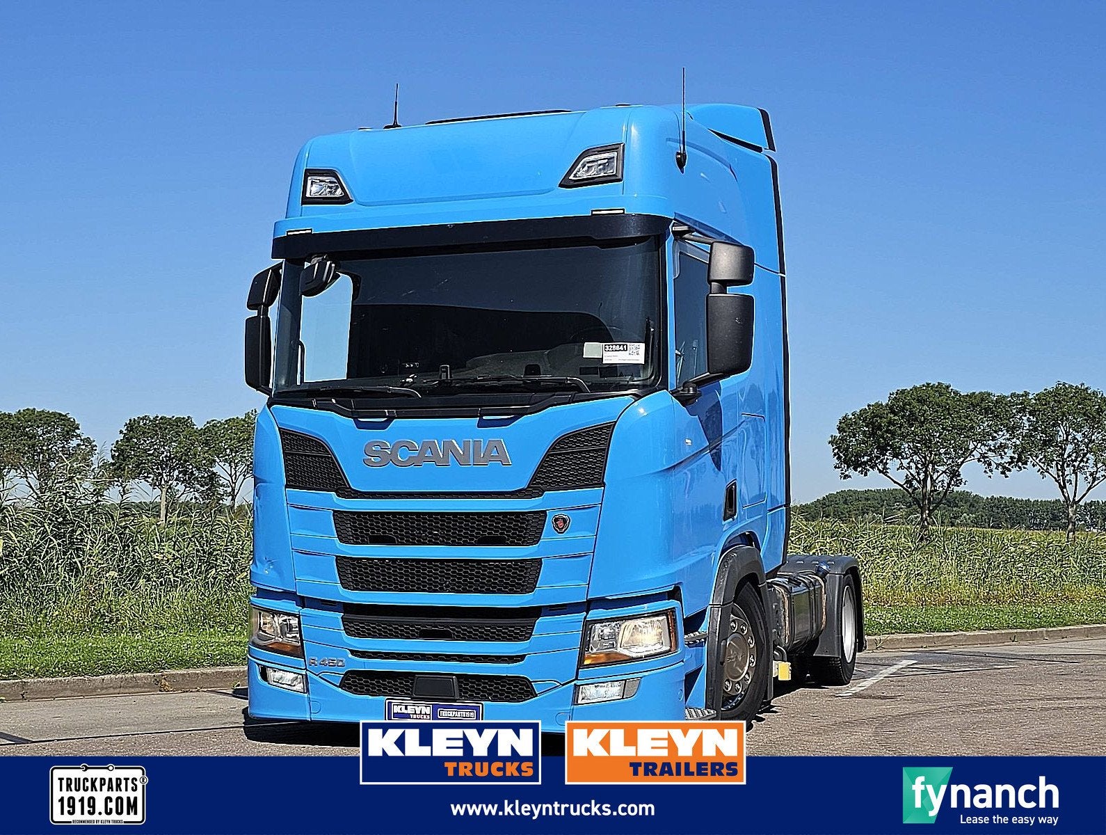 SCANIA R450 spoilers, Automaat, Euro 6, Scania, Blauw