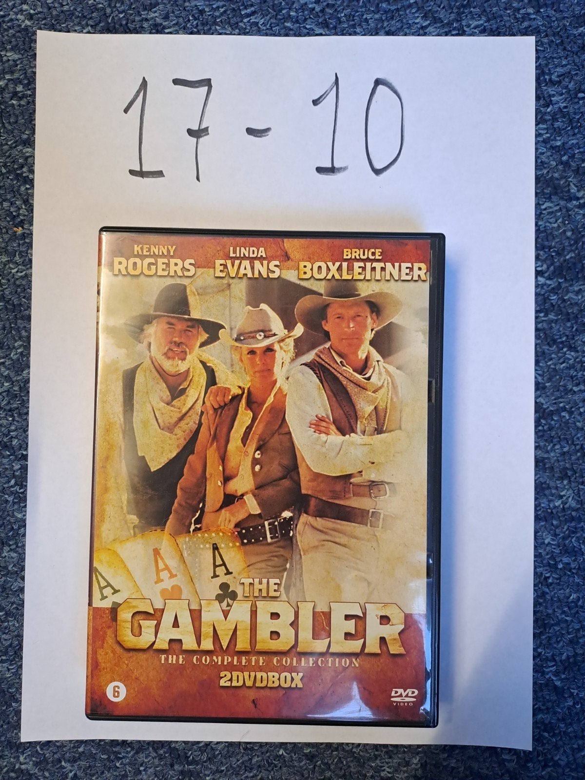 The Gambler: The Complete Collection 2DVD Box, Cd's en Dvd's, Vanaf 6 jaar, Ophalen of Verzenden, Zo goed als nieuw, Inclusief doosje
