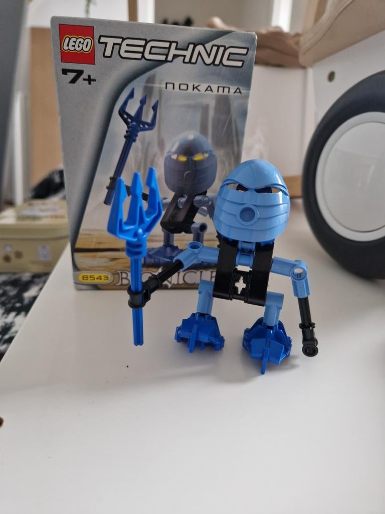 Lego Technic Bionicle Nokama 8543 - Complete set, Gebruikt, Overige thema's, Lego, Ophalen of Verzenden