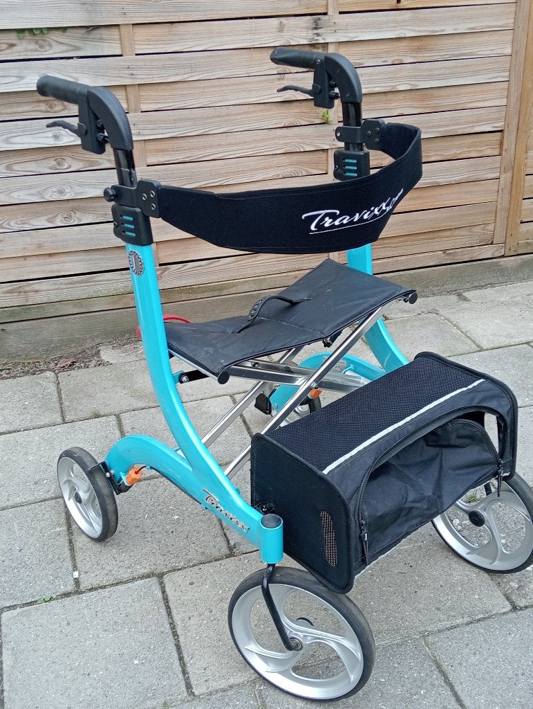 Rollator Travixx Classic  blauw, Diversen, Ophalen of Verzenden, Gebruikt
