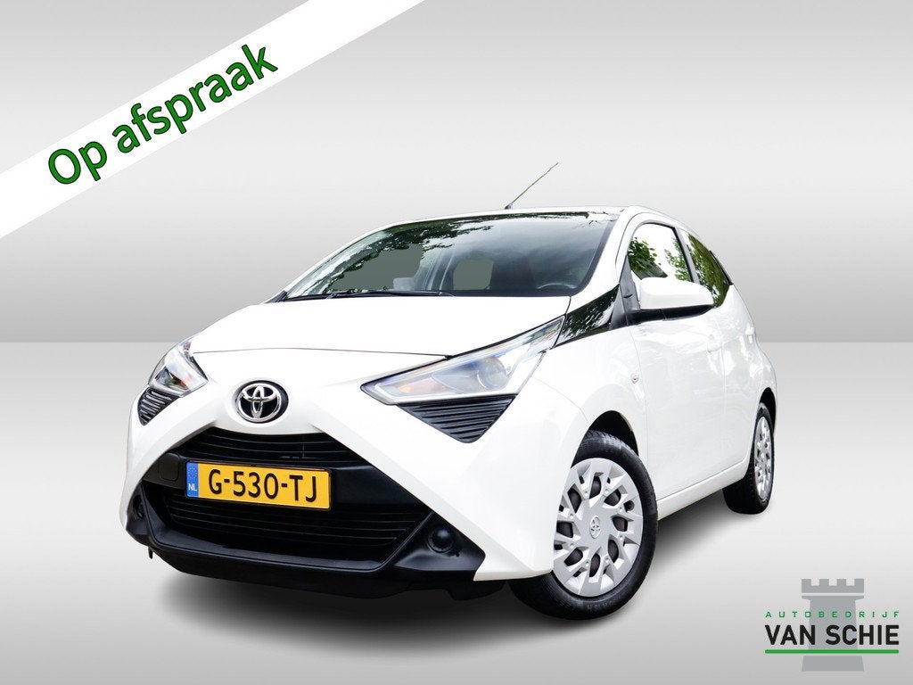 Toyota Aygo 1.0 VVT-i x-play limited 2e-Eig. & Keurig-Onderh, Auto's, Toyota, Voorwielaandrijving, 12 maanden, Stof, Gebruikt