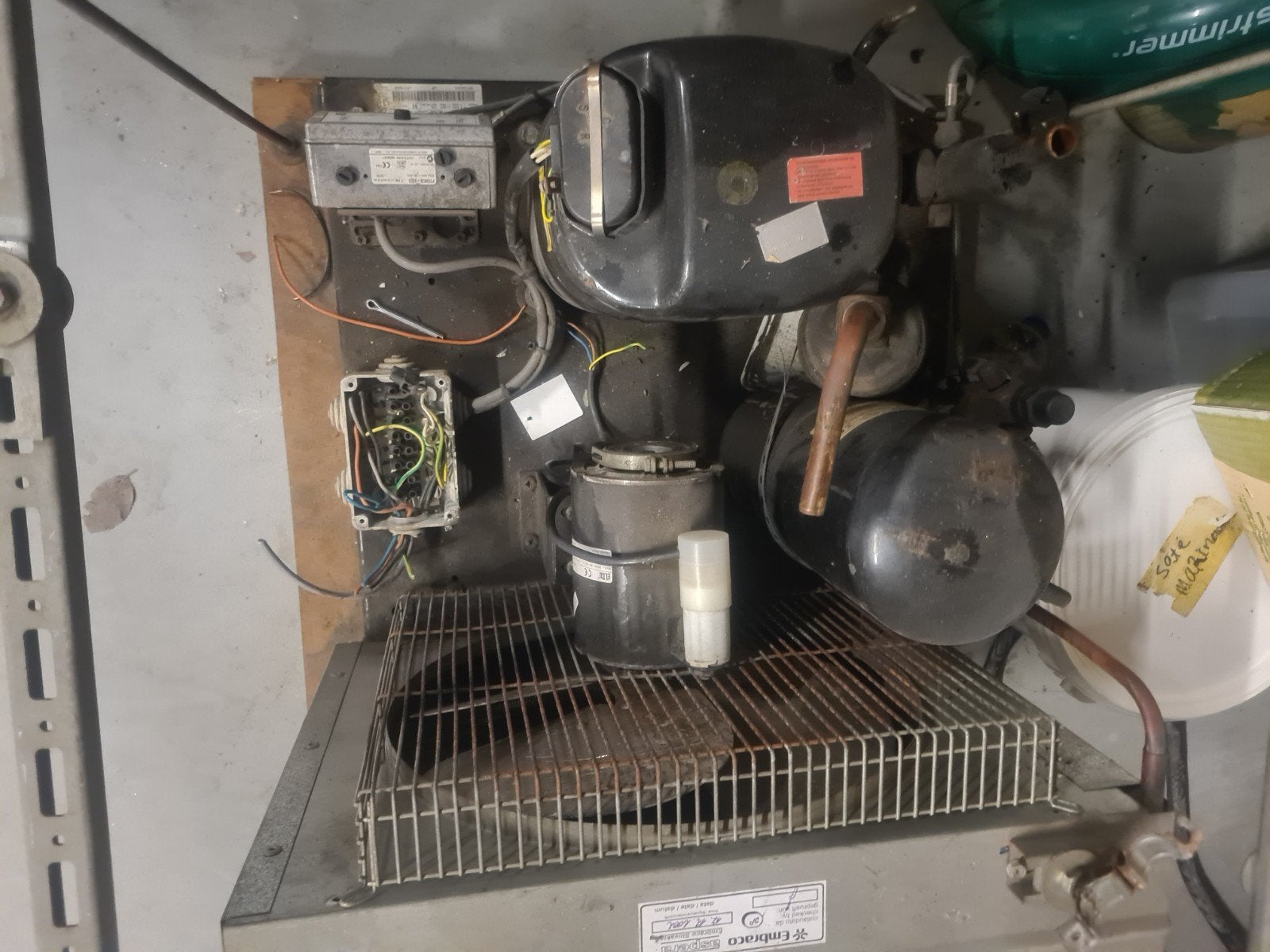 Koelmotoren voor koelcel, Ophalen, Wandairco, Minder dan 60 m³, 1 snelheid