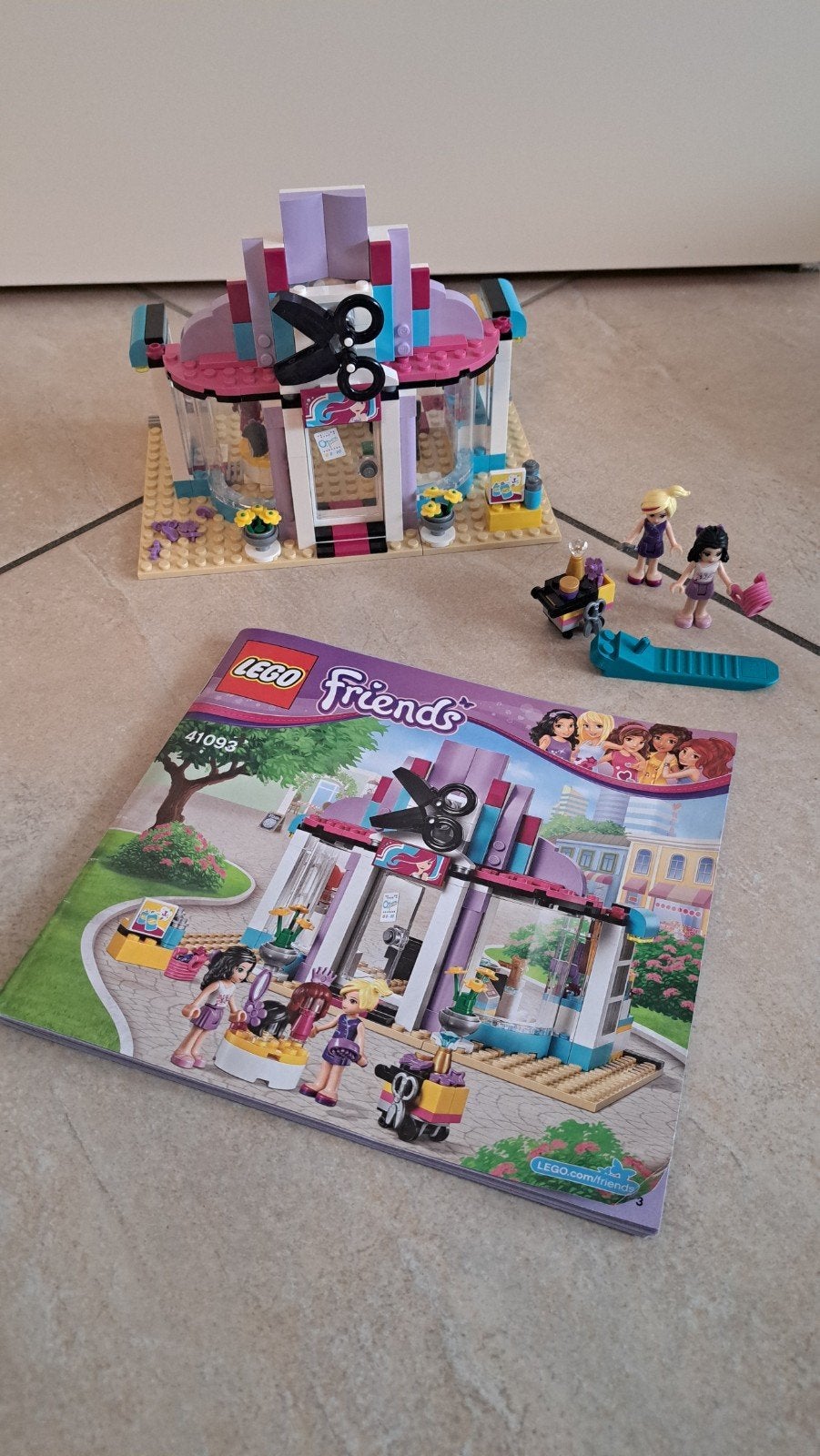 Lego friends Heartlake Kapsalon 41093, Lego, Friends, Ophalen of Verzenden, Zo goed als nieuw