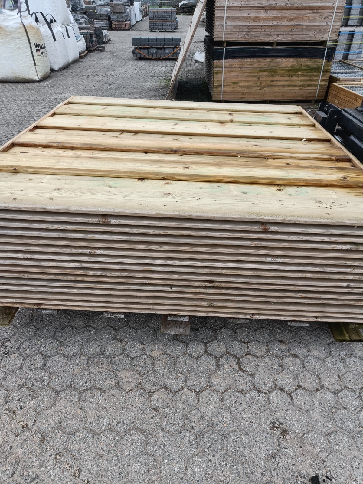 Tuinschermen 11 planks geimpregneerd, Tuin en Terras, Ophalen, Nieuw, 250 cm of meer, Planken