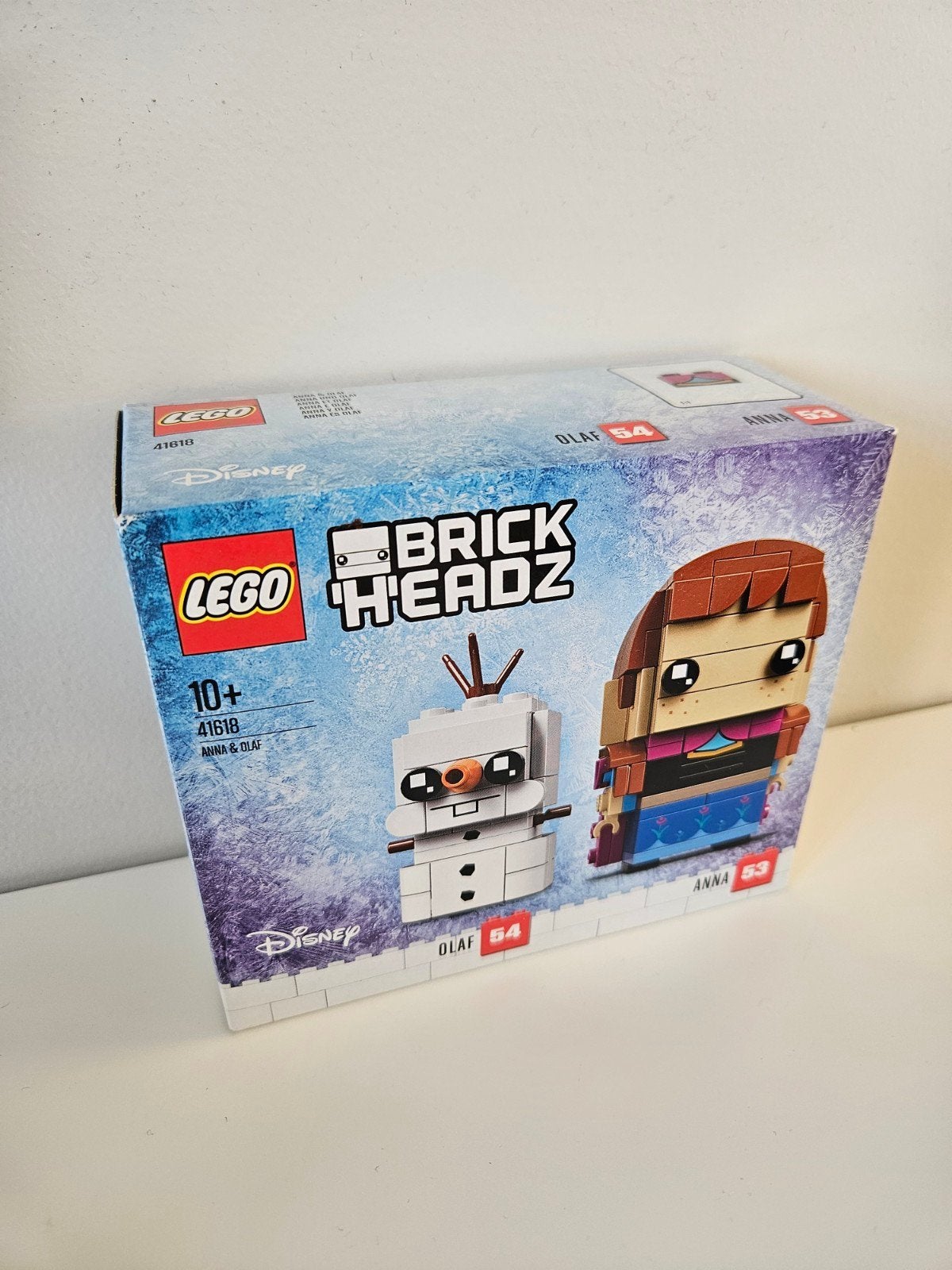 LEGO BrickHeadz Disney Frozen Anna & Olaf 41618, Ophalen of Verzenden, Overige figuren, Nieuw, Beeldje of Figuurtje