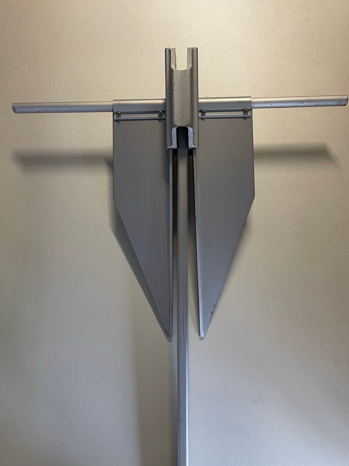 Aluminium anker Vetus, 87x66 cm, bladmaat 47x28 cm, Ophalen of Verzenden, Gebruikt, Overige typen