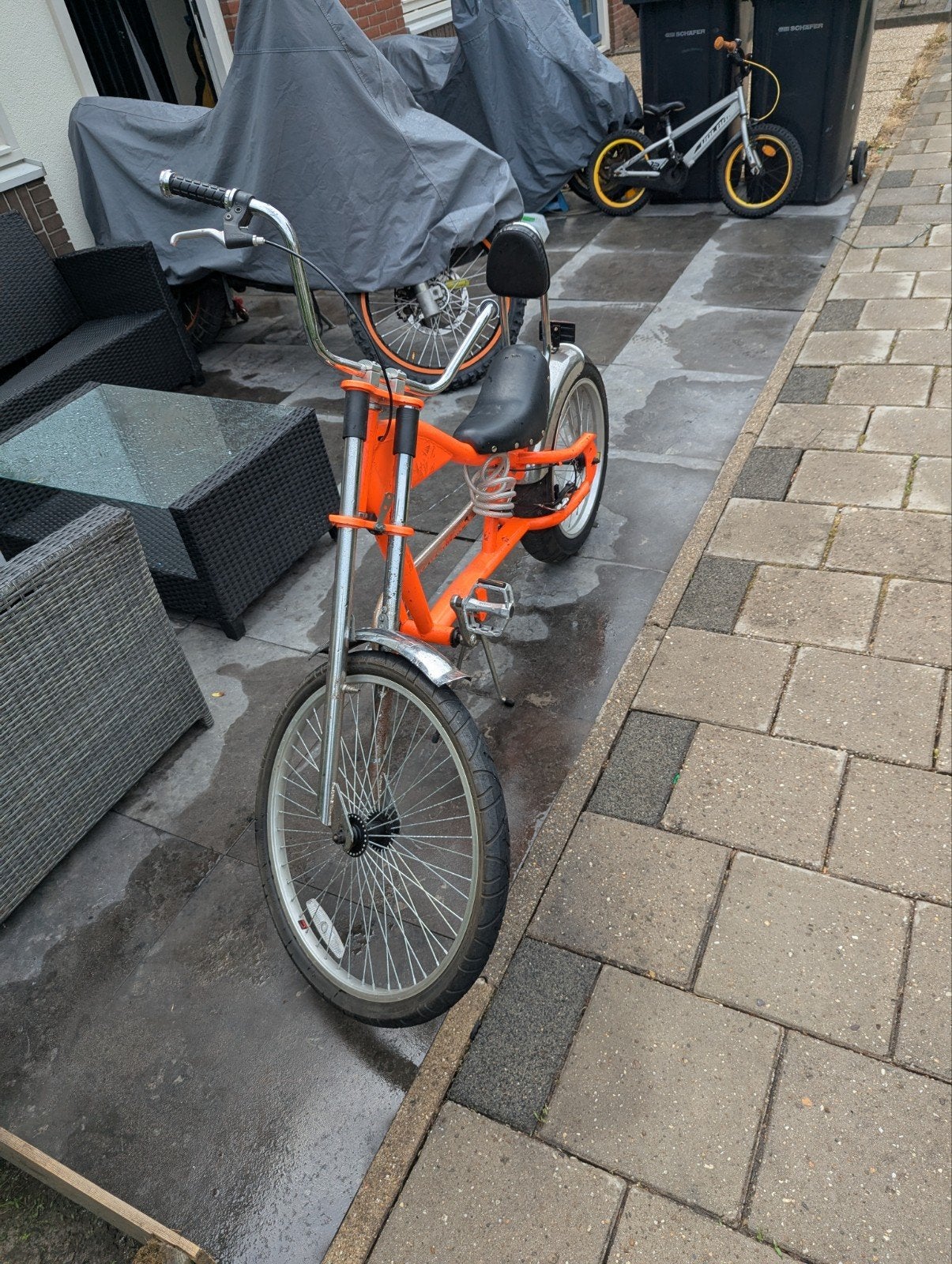 Coole chopper fiets low rider kids bike, Minder dan 47 cm, Ophalen of Verzenden, Staal, Chopper