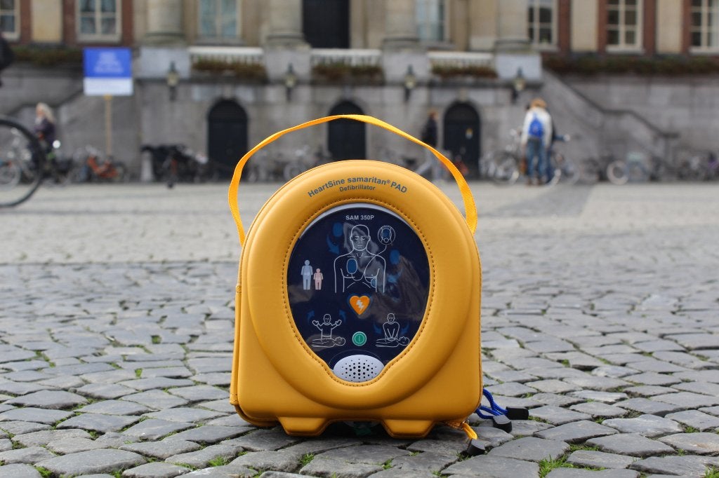 Heartsine 350P AED, Diversen, Verpleegmiddelen, Nieuw, Ophalen of Verzenden