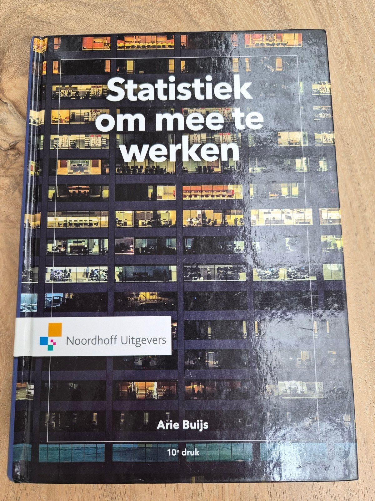 Statistiek om mee te werken - Arie Buijs (10e druk), Gelezen, Arie Buijs, Beta, HBO