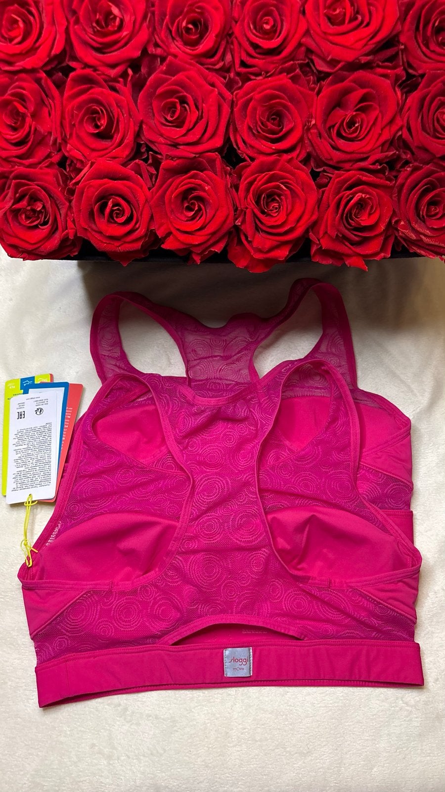 2x Sloggi sport BH roze maat S, Kleding | Dames, Ondergoed en Lingerie, Verzenden, Roze, BH