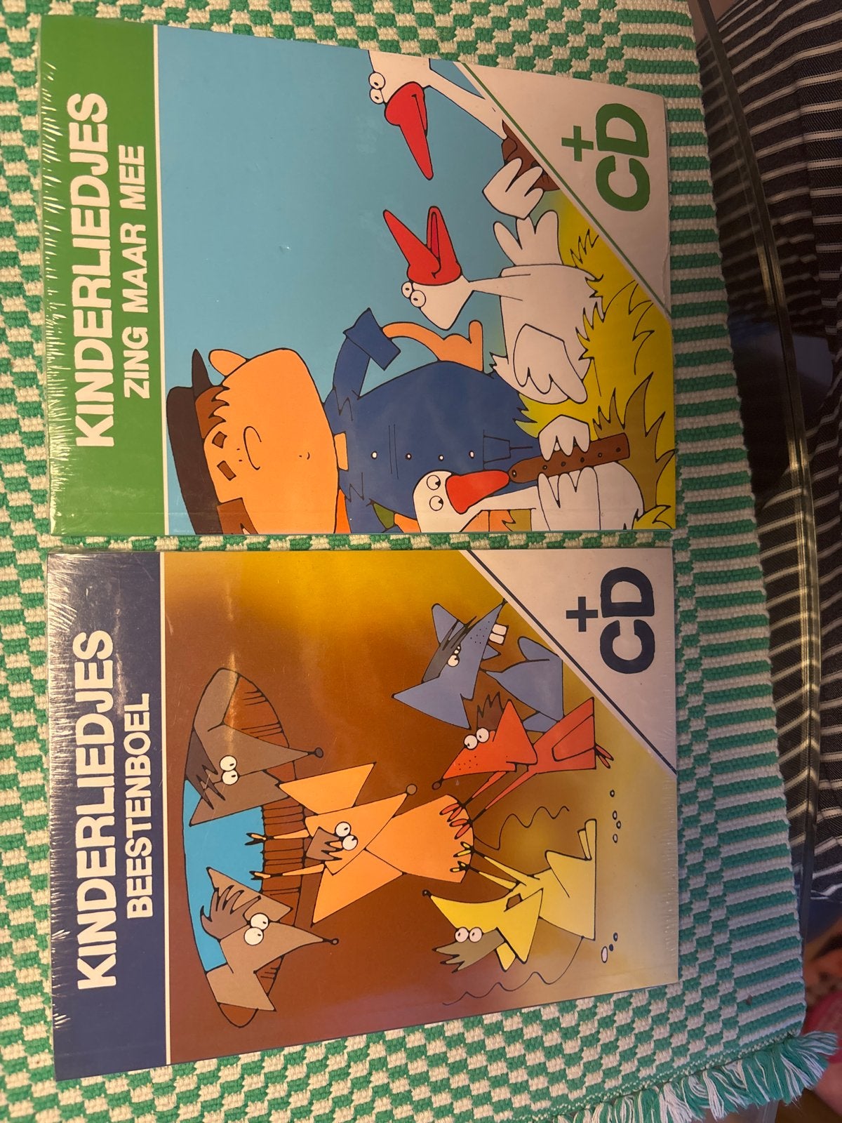 Kinderliedjes CD's: Zing Maar Mee & Beestenboel (2 stuks), Verzenden, Inclusief boekje, 3 tot 5 jaar, Album