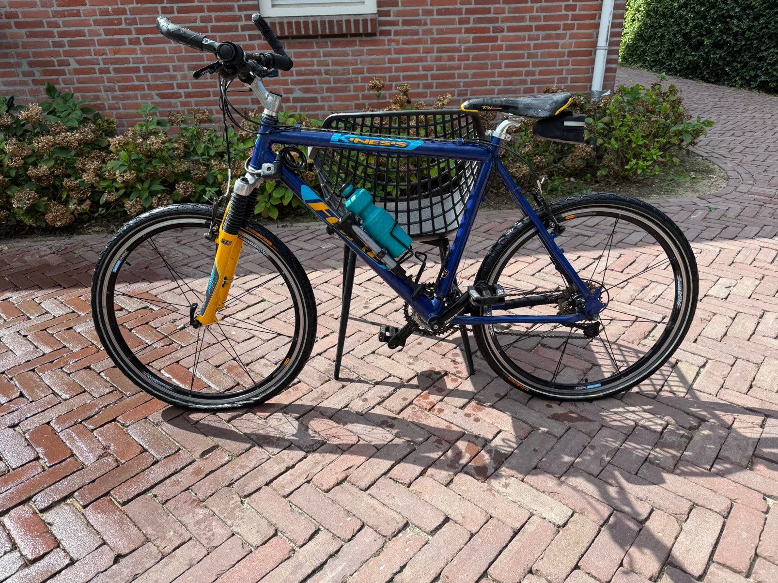 Fore Kinesis ATB met zeldzame Shimano WH-M540 wielen, Gebruikt, Velgrem, 45 tot 49 cm, Ophalen