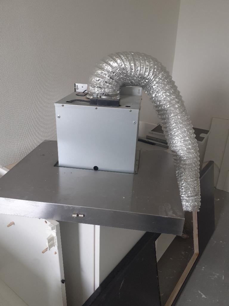 Afzuigkap zonder motor, Witgoed en Apparatuur, Afzuigkappen, Ophalen, Zo goed als nieuw, Vrijstaand, Motor