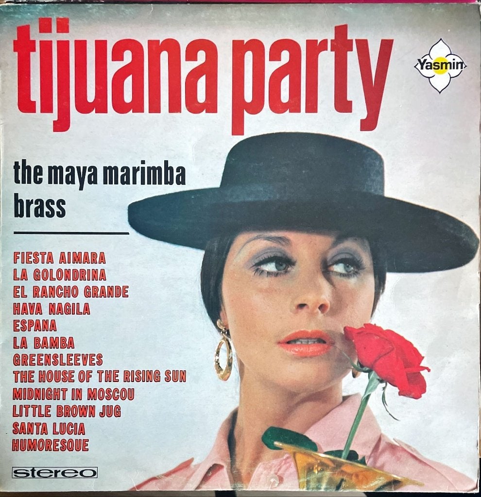 Tijuana Party - The Maya Marimba Brass - Yasmin, Inclusief binnenhoes, Ophalen of Verzenden, Gebruikt, 12 inch