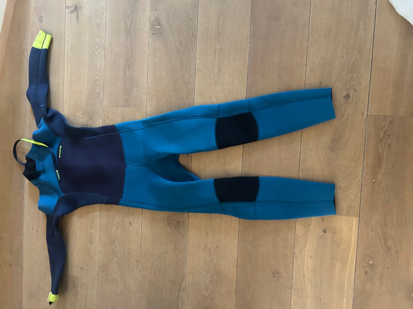 Wetsuit Olaian, 4:3 mm, maat 132-140., Ophalen of Verzenden, Zo goed als nieuw, Kind, Wetsuit