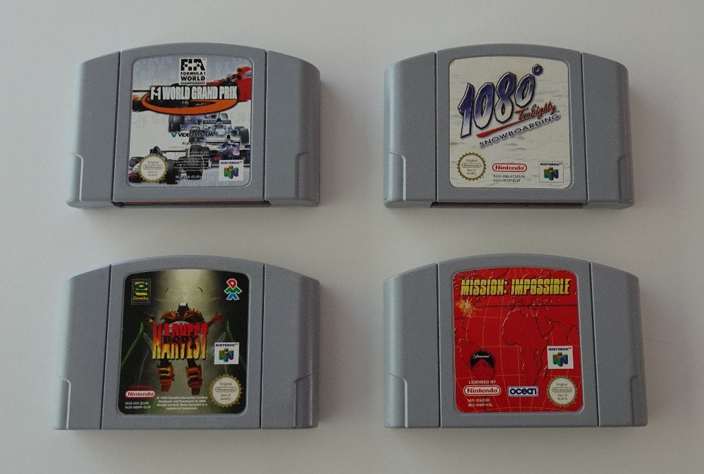 4 Nintendo 64 Spellen, Spelcomputers en Games, 1 speler, Zo goed als nieuw, Vanaf 3 jaar, Ophalen